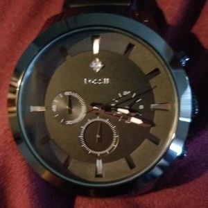 Black Mens or womens Fossil Watch